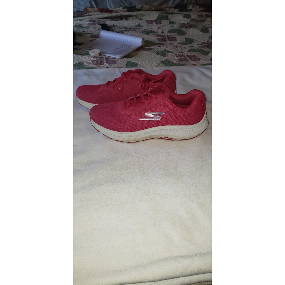 Skechers GOrun Consistent 2.0 Pink Mesh Running Shoes Sneakers 128605 RAS Size 9